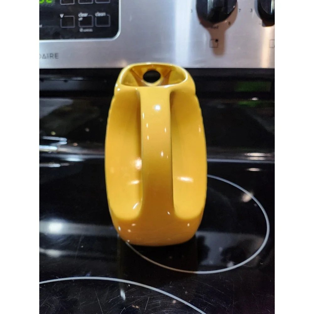 Vintage~Retro~Homer Laughlin~Fiesta~Yellow~Disc~6